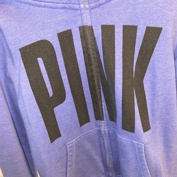 Royal blue Victoria’s Secret zip up - Picture 2 of 4